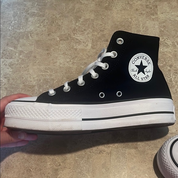 Converse Black High-Top Sneakers - Picture 6 of 11